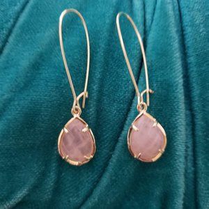 Kendra Scott Dee Earrings in Rose Pink